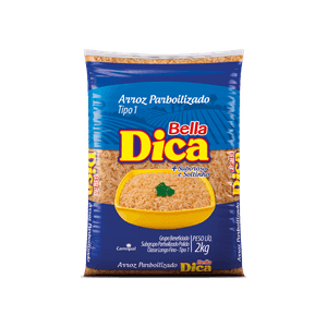 ARROZ BELLA DICA TP-1 2KG PARBOILIZADO